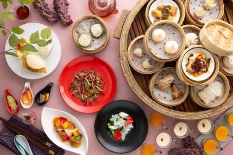ホテル日航成田 中国料理 桃李 〒286-0106 千葉県成田市取香500 【10月】満腹ランチオーダーバイキング〈飲茶&デザートフェア〉