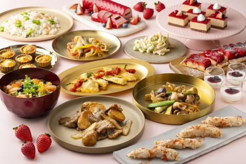 ホテル日航成田　カジュアル・リゾート・ダイニング セリーナ 〒286-0106 千葉県成田市取香500 【3月】いちごフェア ランチバイキング