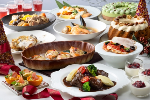 ホテル日航成田 カジュアル・リゾート・ダイニング セリーナ 〒286-0106 千葉県成田市取香500 【12月】クリスマス ディナーバイキング<12/1~12/19>