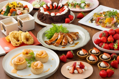 ホテル日航成田　カジュアル・リゾート・ダイニング セリーナ 〒286-0106 千葉県成田市取香500 【2月】いちごｘチョコレート ディナーバイキング