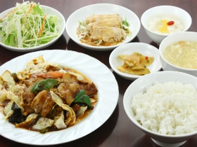 中華レストラン太郎 富里店 〒286-0221 千葉県富里市七栄525-328 回鍋肉定食